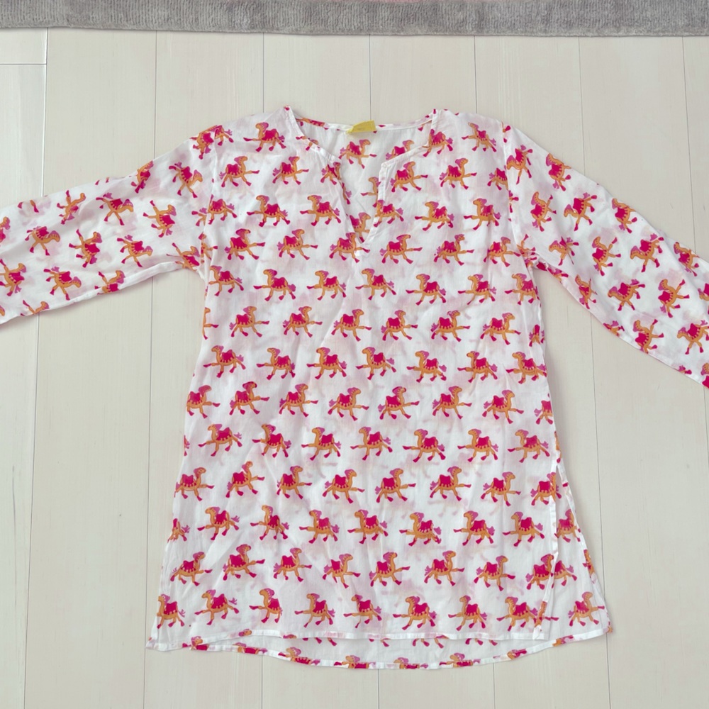 Roller Rabbit Kids Kurta Tunic Sz 8